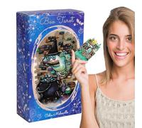 Tarot Decks - Boo Tarot, juego de 78 piezas en inglés de Celia Melesville, cartas fantasmas caprichosas con arte pastel, suministro de adivinación, guía espiritual para salón, café y estudio