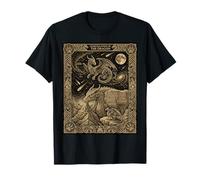 Tarot del dragón Celestial Tótem Draco Constelación Camiseta