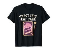 Tarot Dice Comer Pastel caprichoso gráfico de la Fortuna Pastel Camiseta