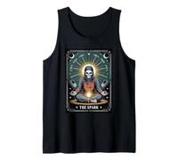 Tarot espiritual soldador esqueleto - La soldadura oculta de chispa Camiseta sin Mangas