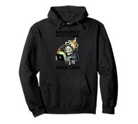 Tarot ficticio Nativo Midjourney Grim Reaper Card Sudadera con Capucha