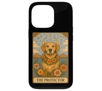 Tarot Golden Retriever The Protector Carcasa para iPhone 13 Pro