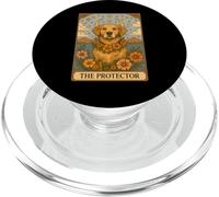 Tarot Golden Retriever The Protector PopSockets PopGrip para MagSafe