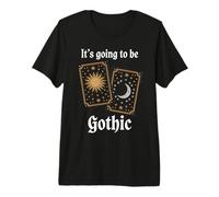 Tarot gótico Cartas Fortuna Literatura Medieval Películas Libros Camiseta Premium