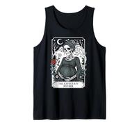 Tarot Gótico Embarazo Esperando Madre Mamá Ser Camiseta sin Mangas