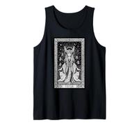 Tarot gótico Freyja Diosa Vikinga Mitología Nórdica Camiseta sin Mangas