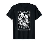 Tarot gótico "The Lovers" | Amantes Esqueletos Enamorados Camiseta