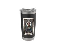 Tarot Harriet Tubman Vaso térmico de acero inoxidable de doble pared