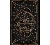 Tarot Inspired Blank Notebook Gift: Mystical Journal, Spiritual Witchy Diary, Blank Lined Book for Magical Reflections, Divination & Astrology with Celestial Design