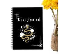 Tarot Journal - Cuaderno de adivinación portátil, tarot Workbook for Meditation, Dream Mapping Reflection with Guided Invits, Mystic Planner for School, Travel, Study