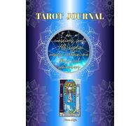 Tarot Journal: Track 1, 3, and 10-Card Readings, 110 Spreads | Self-Discovery for Beginners, Witches, Wiccans | Large 7x10,