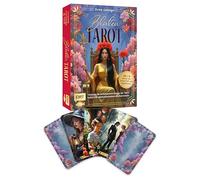 Tarot-Kartenset: Blütentarot | Verbinde die archetypische Energie der Tarot-Karten mit jahrhundertealtem Blumenwissen: 78 Karten plus 2 Bonuskarten mit Goldschnitt und bunt illustriertem Begleitbuch