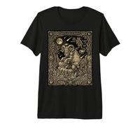 Tarot Krampus Tarot Tótem Celestial Invierno Camiseta Premium