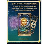 Tarot lifestyle puzzle experience: 50 Mystical Tarot-Themed Word Search Puzzles for Adults • 10 Words Each • 14×14 Grids • Visual Solutions Included