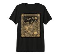 Tarot Mantis Religiosa Constelación Gótico Camiseta Premium