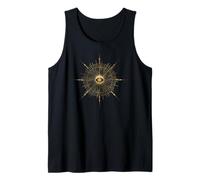 Tarot Mapa Oculto astrología gótica esotérica Camiseta sin Mangas