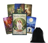 Tarot of the Witch's Jardín Tarjetas Cubierta S.Graham Art Esoteric llewellyn