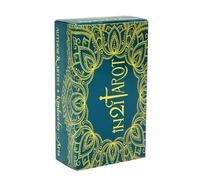 Tarot Oracle Cards, mazo de Juego de adivinación, Paquete Duradero con versión en inglés, Herramienta práctica para Jugar en Fiestas, Accesorio Espiritual, mazo de Destino eficaz para Lectura