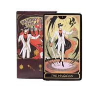 Tarot para principiantes, mazo de cartas del tarot 78 Tarot Cards Fantasy
