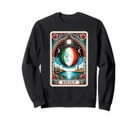 Tarot siciliano carta con luna italiana en sicilia Sudadera