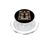 Tarot Skeleton Lesbian Pride LGBTQ Equal Rights Transgender PopSockets PopGrip para MagSafe