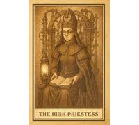 Tarot Steampunk Notebook - The High Priestess: Vintage Beige Esoteric Journal | 101 Blank Pages Description: