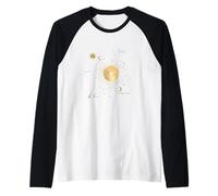 Tarot Sun The Sun Astrología Esoterismo Arcanos Camiseta Manga Raglan