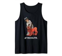 Tarot Tarot: "Fuerza" edificante, tarot inspirador Camiseta sin Mangas