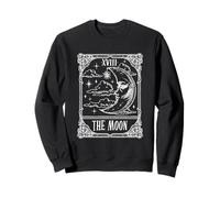 Tarot The Moon Crescent Vintage Sudadera