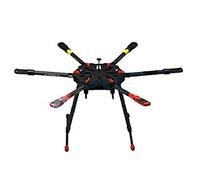 Tarot TL6X001 X6 6 Axis Umbrella Carbon Fiber Airframe Foldable Hexacopter Frame Kit Electronic Retractable Landing Skid for DIY RC FPV Drone