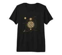 Tarot World The World Astrología Esoterismo Arcanos Camiseta Premium