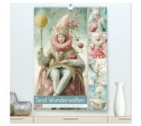 Tarot Wunderwelten. Surrealistische und magische Tarot-Kunst (hochwertiger Premium Wandkalender 2027 DIN A2 hoch), Kunstdruck in Hochglanz: Eine Welt ... Magie, Symbolik und künstlerischer Schönheit!