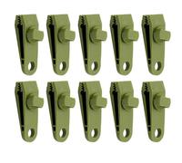 Tarp Clips, Lock Grip Fasteners, 3.15x1.1in Portable Canopy Locks, Weather Resistant Hold, Adjustable Alligator Clamp for Camping, Patio, Beach, Garden, Backyard, Picnic Use