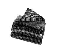Tarp Impermeable A Cuadros De Servicio Pesado Ajustado para Toldos para Acampar Uso Aire Libre La Lata De Refugio Acampar Incluye Cuerdas Sombra Resistente A La Abrasión