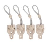 Tarp Tie Downs - Times de la canopée de 4 robustos 4 piezas | Trabajo de ventana horizontal para la reclamación | Pont de Pont Jardin de Picnique De Campsite Beach, fijación segura y duradera