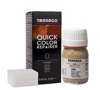 Tarrago | Quick Color 25 ml | Tinte Para Zapatos y Accesorios de Piel, Cuero Liso y Lona | Tintura de Secado Rápido Que Repara y Protege el Calzado de Pequeños Desgastes (Beige Oscuro 606)
