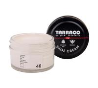 Tarrago Shoe Cream - Betún para Zapatos de Cuero y Piel 50ml | Crema Zapatos Nutritiva con Cera de Abeja y Carnauba | Alta Cobertura y Brillo | Hueso (40)