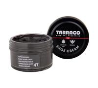 Tarrago Shoe Cream - Betún para Zapatos de Cuero y Piel 50ml | Crema Zapatos Nutritiva con Cera de Abeja y Carnauba | Alta Cobertura y Brillo | Topo oscuro (47)