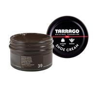 Tarrago Shoe Cream - Betún para Zapatos de Cuero y Piel 50ml | Crema Zapatos Nutritiva con Cera de Abeja y Carnauba | Alta Cobertura y Brillo | Marrón medio (39)