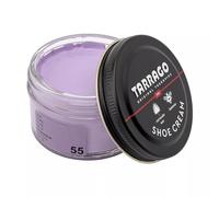 Tarrago Shoe Cream - Betún para Zapatos de Cuero y Piel 50ml | Crema Zapatos Nutritiva con Cera de Abeja y Carnauba | Alta Cobertura y Brillo | Lila (55)