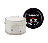 Tarrago Shoe Cream - Betún para Zapatos de Cuero y Piel 50ml | Crema Zapatos Nutritiva con Cera de Abeja y Carnauba | Alta Cobertura y Brillo | Blanco (1)