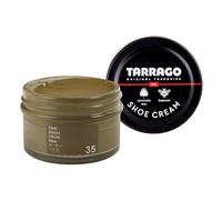 Tarrago Shoe Cream - Betún para Zapatos de Cuero y Piel 50ml | Crema Zapatos Nutritiva con Cera de Abeja y Carnauba | Alta Cobertura y Brillo | Kaki (35)