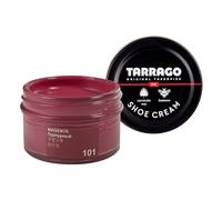 Tarrago Shoe Cream - Betún para Zapatos de Cuero y Piel 50ml | Crema Zapatos Nutritiva con Cera de Abeja y Carnauba | Alta Cobertura y Brillo | Magenta (101)