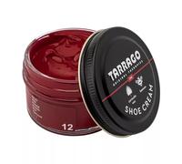 Tarrago Shoe Cream - Betún para Zapatos de Cuero y Piel 50ml | Crema Zapatos Nutritiva con Cera de Abeja y Carnauba | Alta Cobertura y Brillo | Rojo (12)