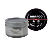 Tarrago Shoe Cream Metal - Betún para Zapatos de Cuero y Piel 50ml | Crema Zapatos Nutritiva con Cera de Abeja y Carnauba | Alta Cobertura y Brillo | Plata Brillante (106)