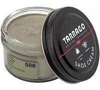 Tarrago Shoe Cream Metal - Betún para Zapatos de Cuero y Piel 50ml | Crema Zapatos Nutritiva con Cera de Abeja y Carnauba | Alta Cobertura y Brillo | Platino (506)