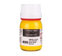 Tarrago | Sneakers Paint 25 ml con Pincel y Esponja | Colores Pantone | Pintura para Sneakers y Zapatillas Deportivas de Cuero, Cuero Sintético y Lona (Amarillo Base 450)
