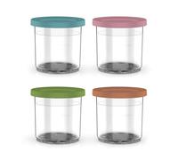 Tarrinas con tapas de colores (4 unidades) para CREAMi NC300EU