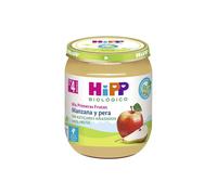 Tarrito de manzana y pera Bio +4M 125g Hipp