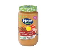 Hero Solo Tarrito de Menestras de Verduras con Ternera y Jamón +6m 235 gr